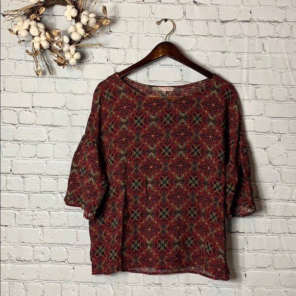 Forever 21 Tops - Forever 21/love21 | Geometric Blouse